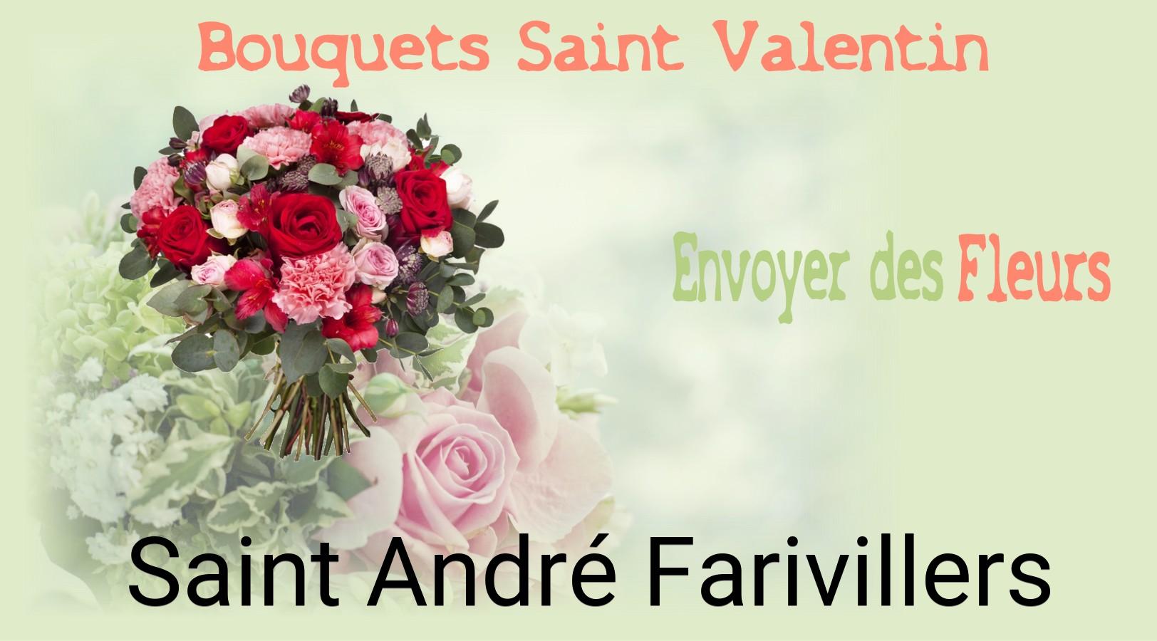 Roses de Saint-Valentin livrées à Saint-André-Farivillers