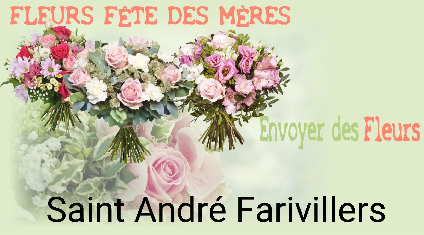 Bouquet de Fête des Mères livré à Saint-André-Farivillers